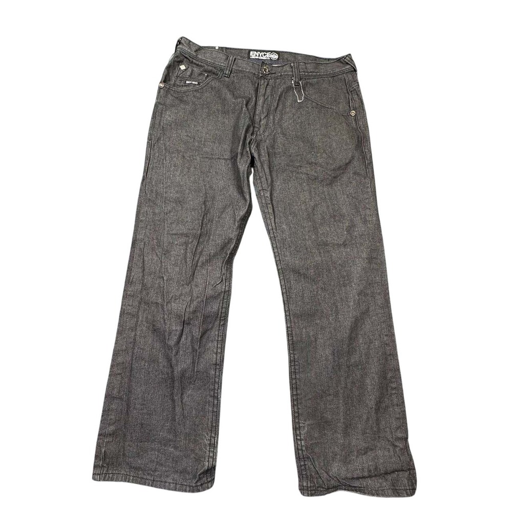 Enyce Jeans Pants Mens 38 x 30 Dark Wash Bootcut Streetwear Hip Sean Combs Baggy